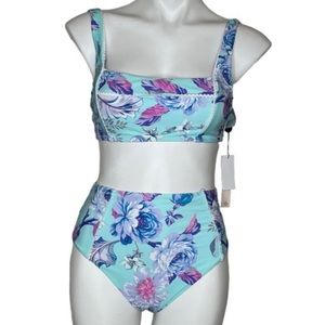 NWT Nanette Lepore two piece Swimsuit